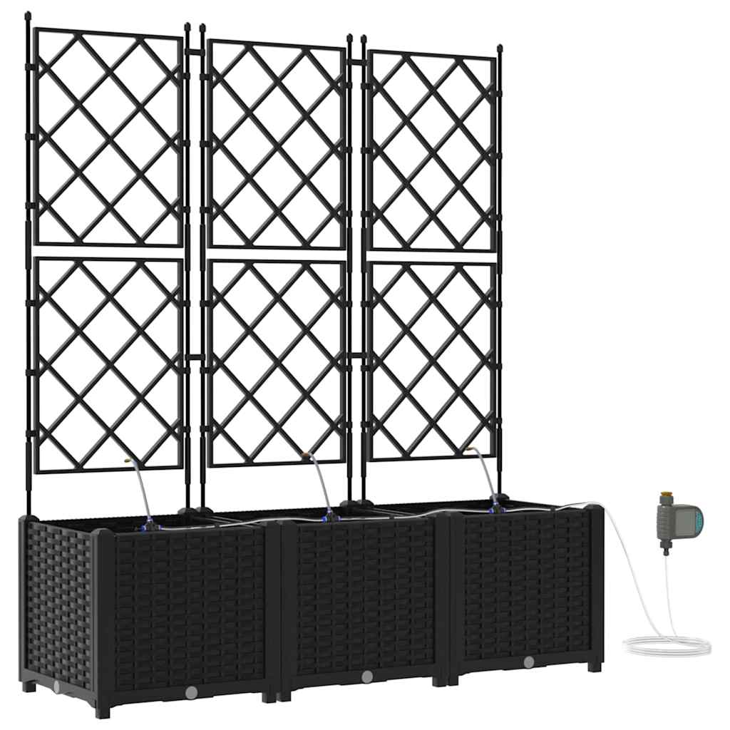 Garden Planter 3 Pcs Pp