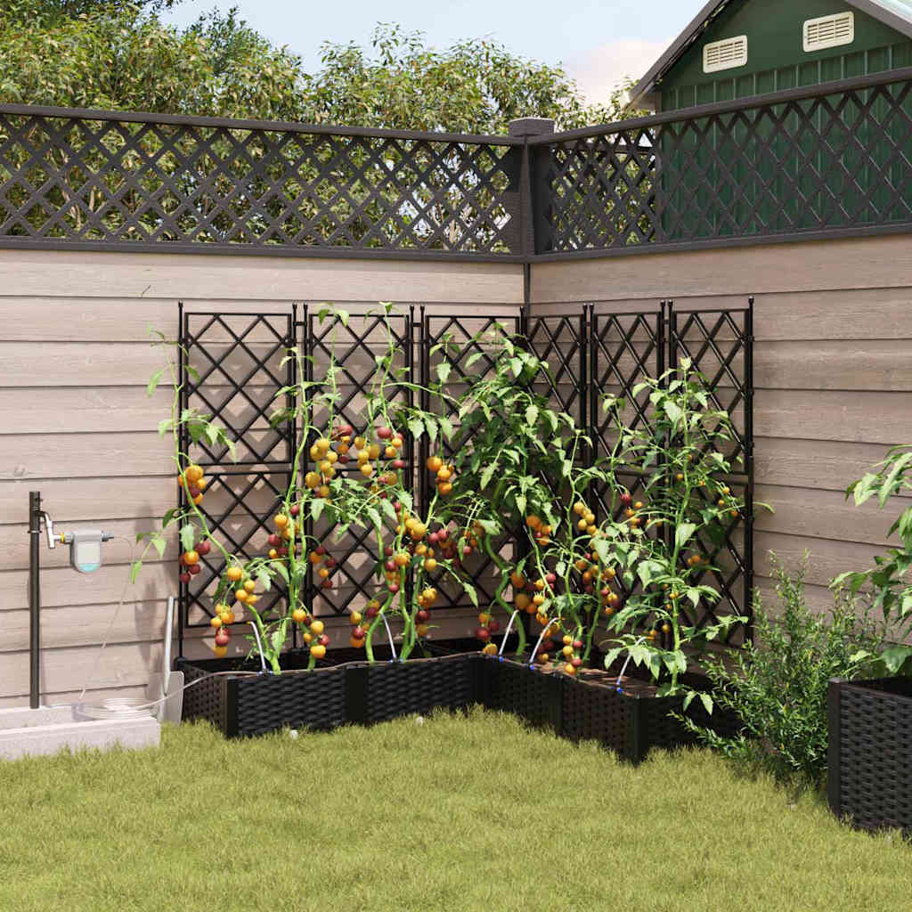 Garden Planter 3 Pcs Pp