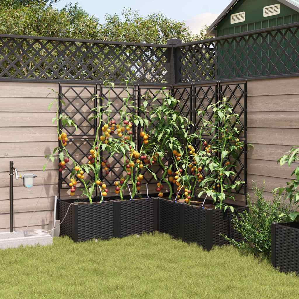 Garden Planter 3 Pcs Pp