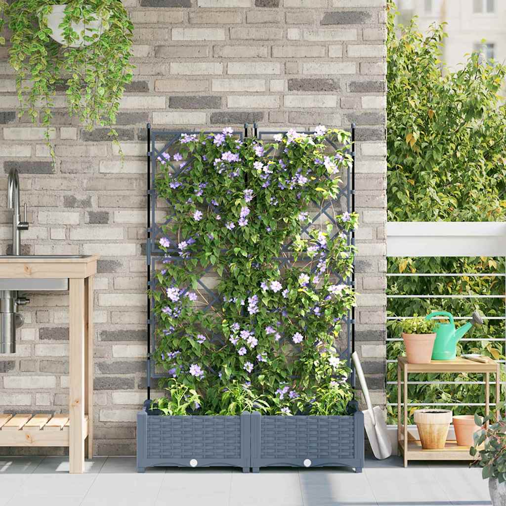 Garden Planter 3 Pcs Pp