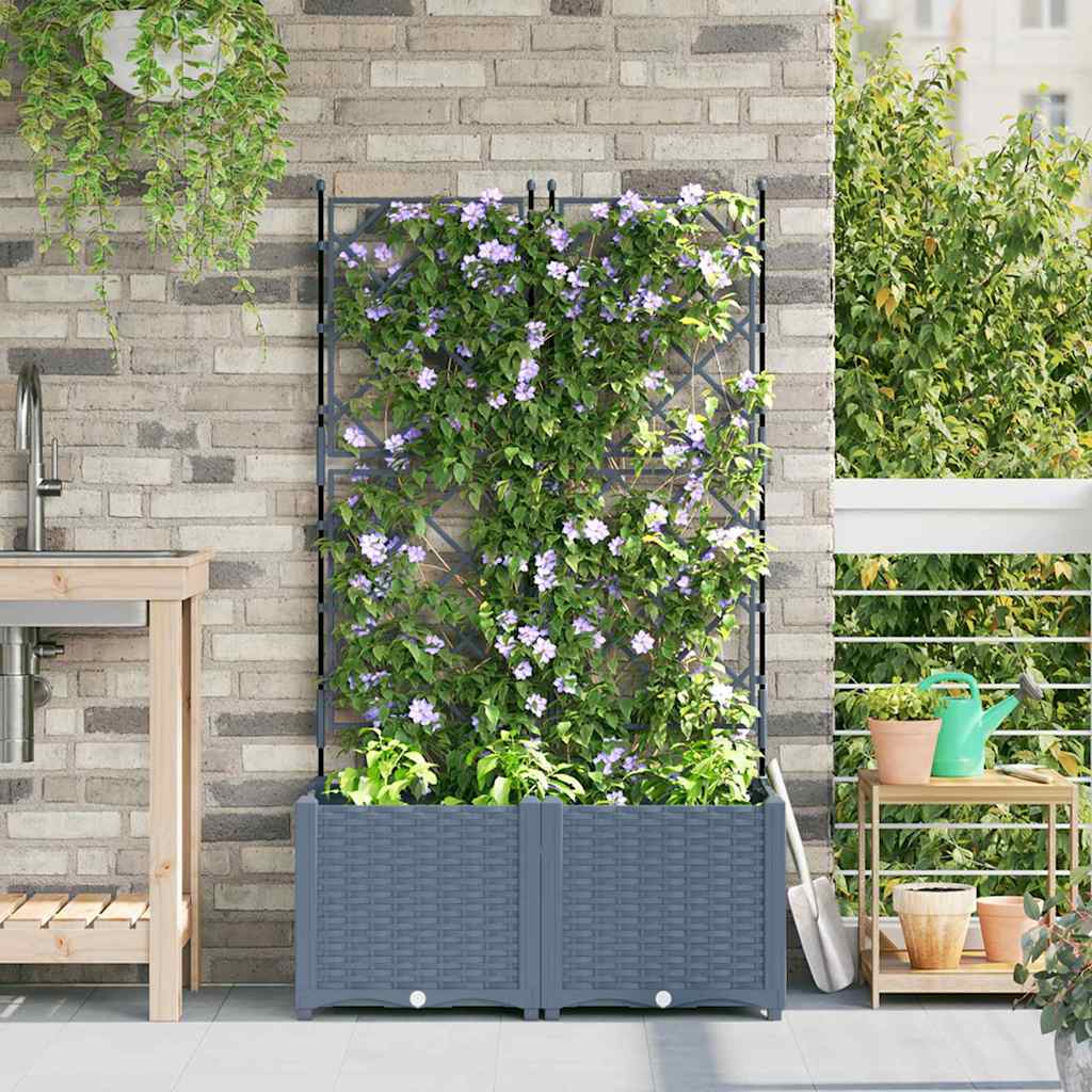 Garden Planter 3 Pcs Pp
