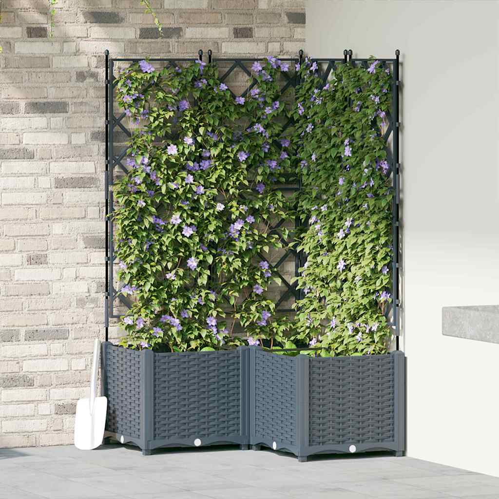 Garden Planter 3 Pcs Pp