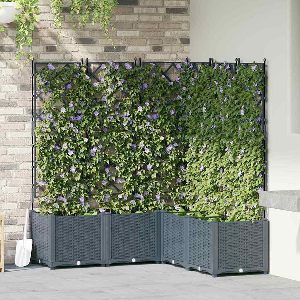 Garden Planter 3 Pcs Pp