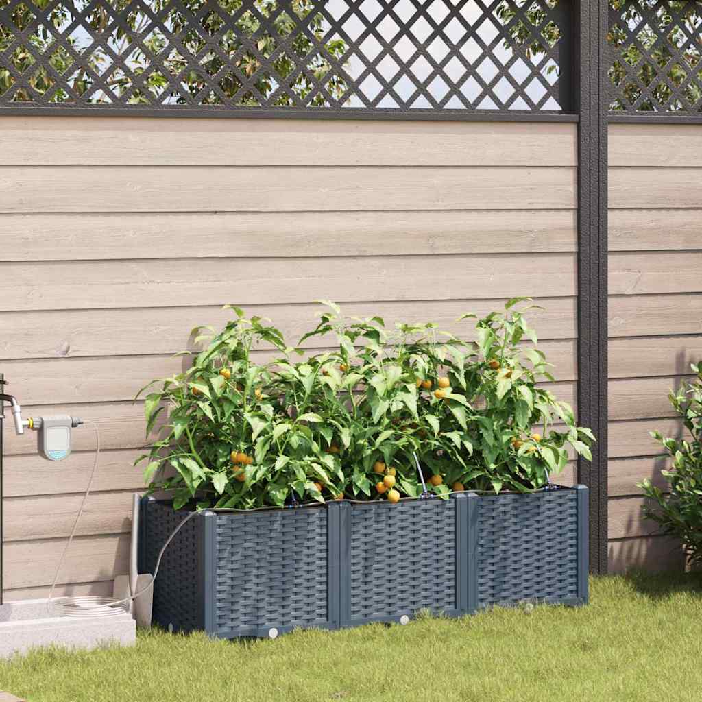 Garden Planter 3 Pcs Pp