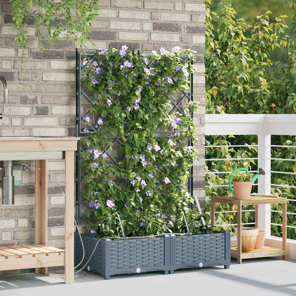 Garden Planter 3 Pcs Pp