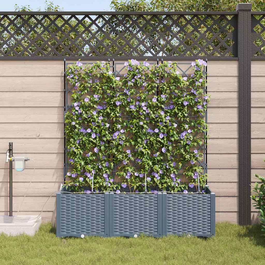 Garden Planter 3 Pcs Pp