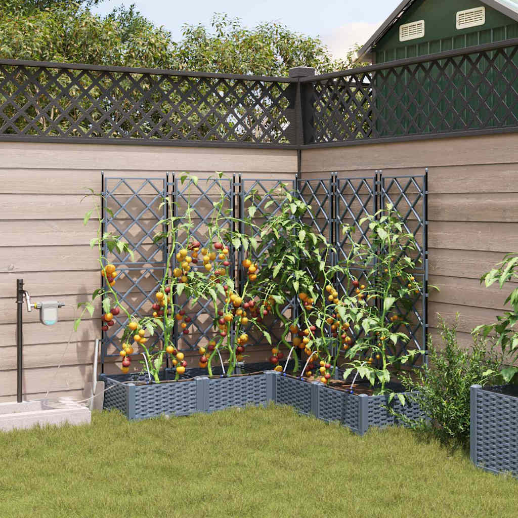 Garden Planter 3 Pcs Pp