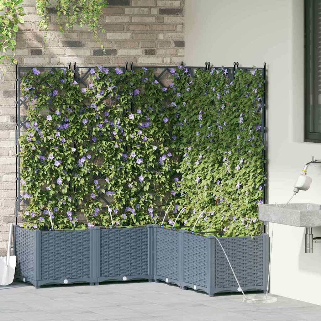 Garden Planter 3 Pcs Pp