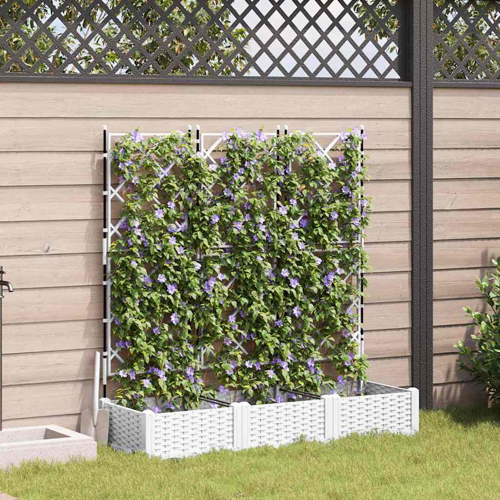 Garden Planter 3 Pcs Pp