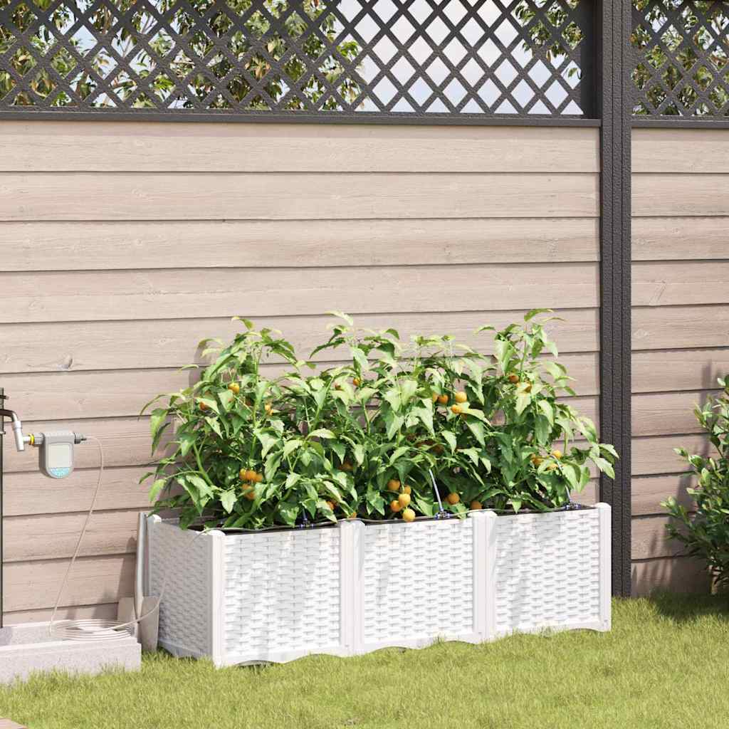 Garden Planter 3 Pcs Pp