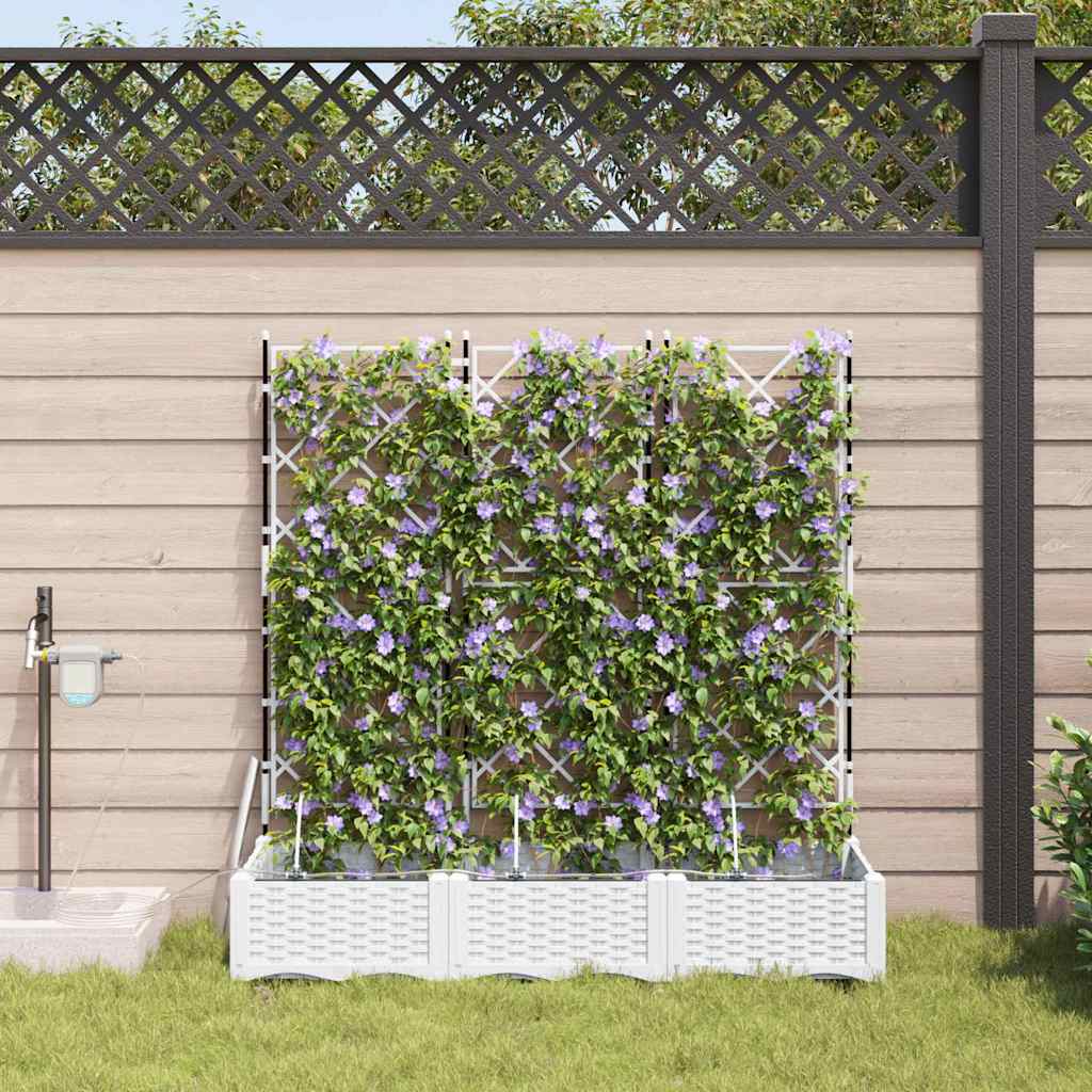 Garden Planter 3 Pcs Pp