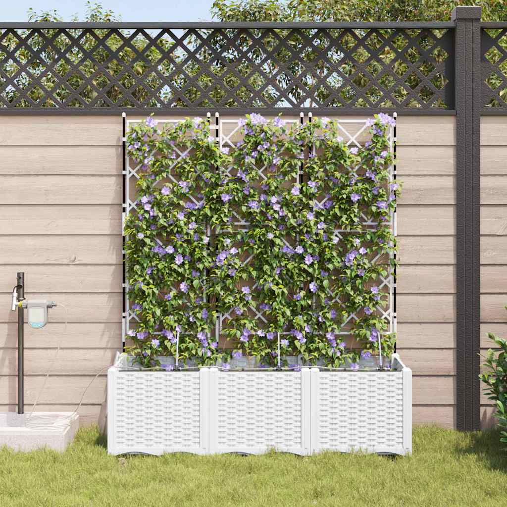 Garden Planter 3 Pcs Pp