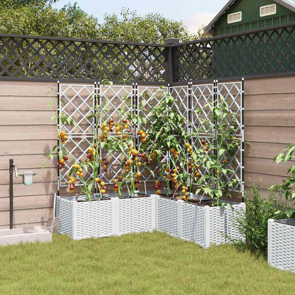 Garden Planter 3 Pcs Pp