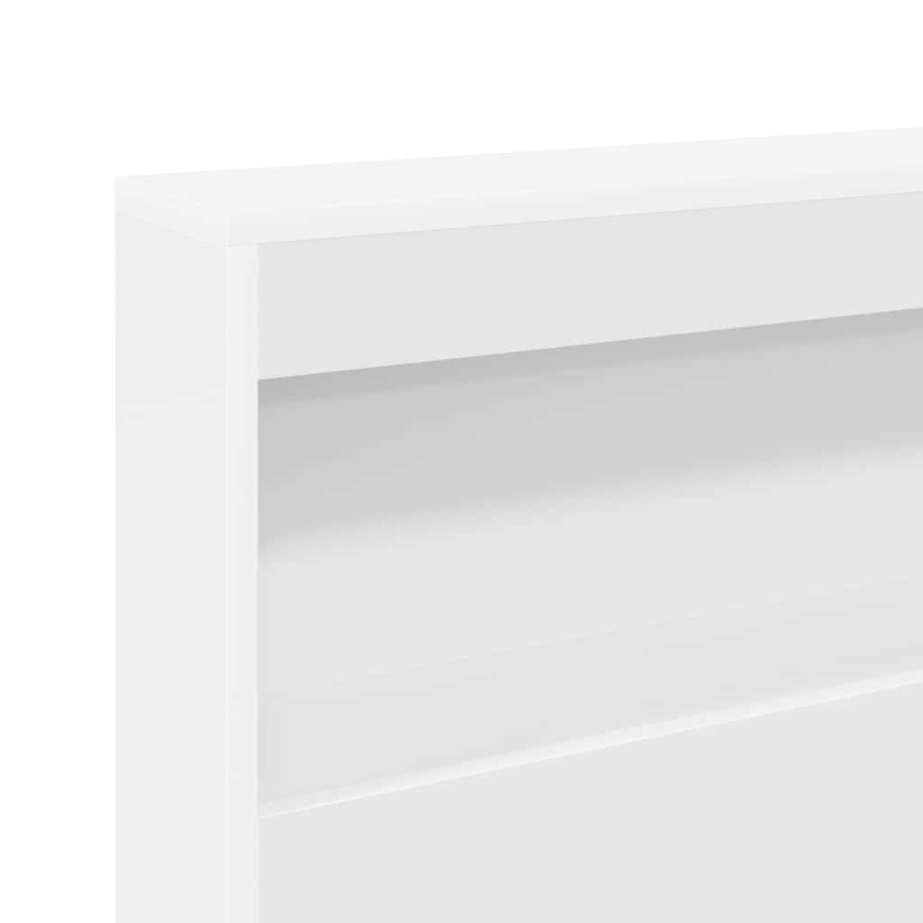 Bookcase Bed With Headboard Engineered Wood