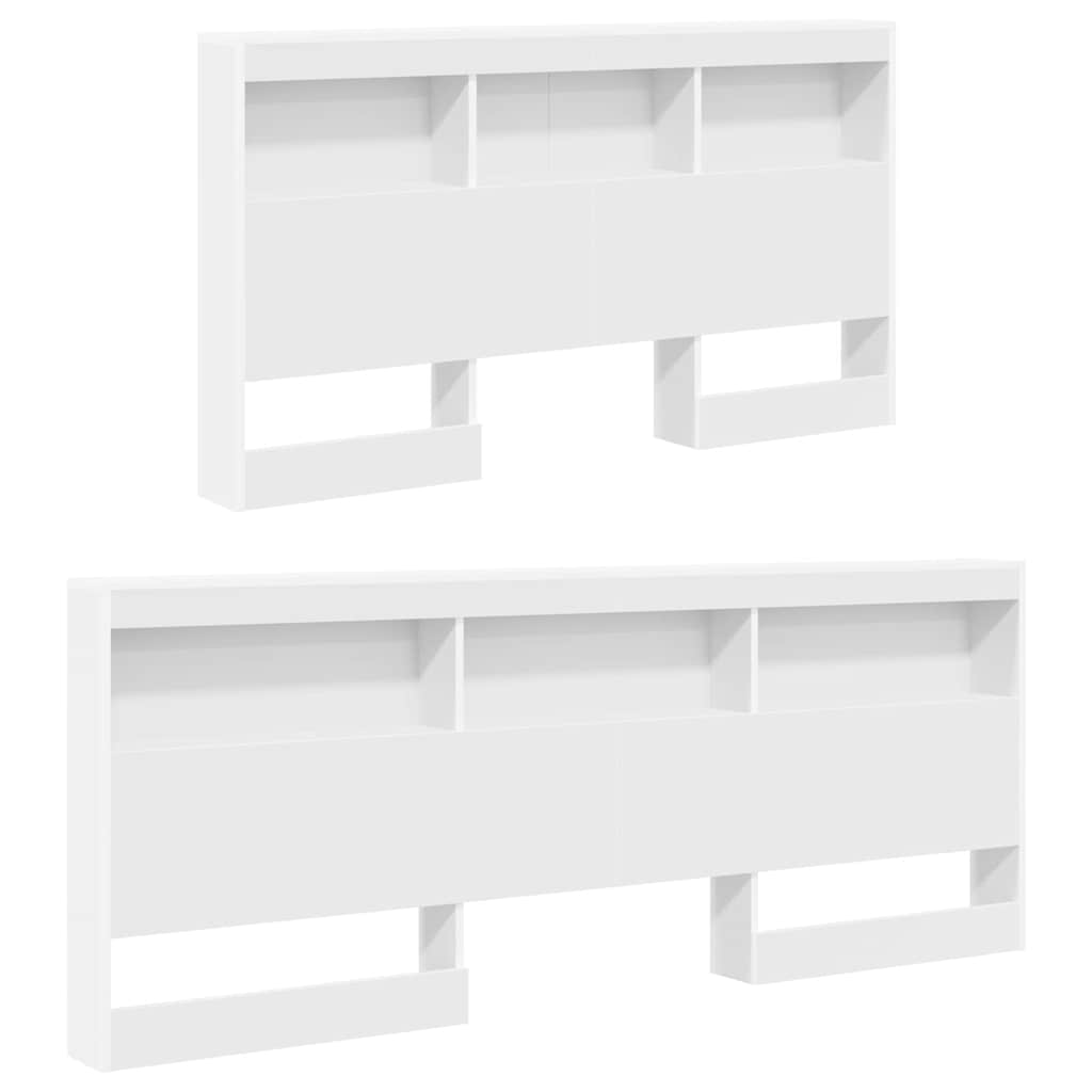 Bookcase Bed With Headboard Engineered Wood