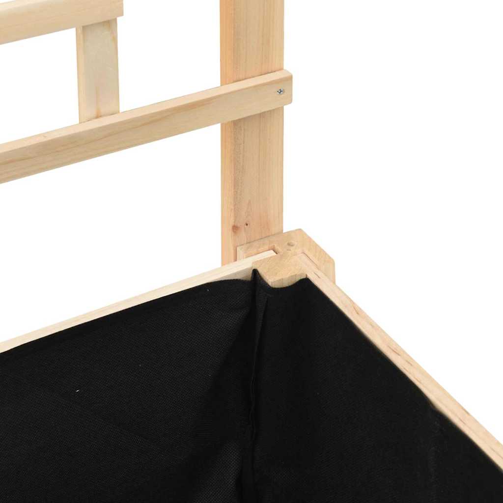 Planter Fir Wood Garden Shelf Raised Flower Bed Outdoor Beige 98Cm 115 X 60.5 X