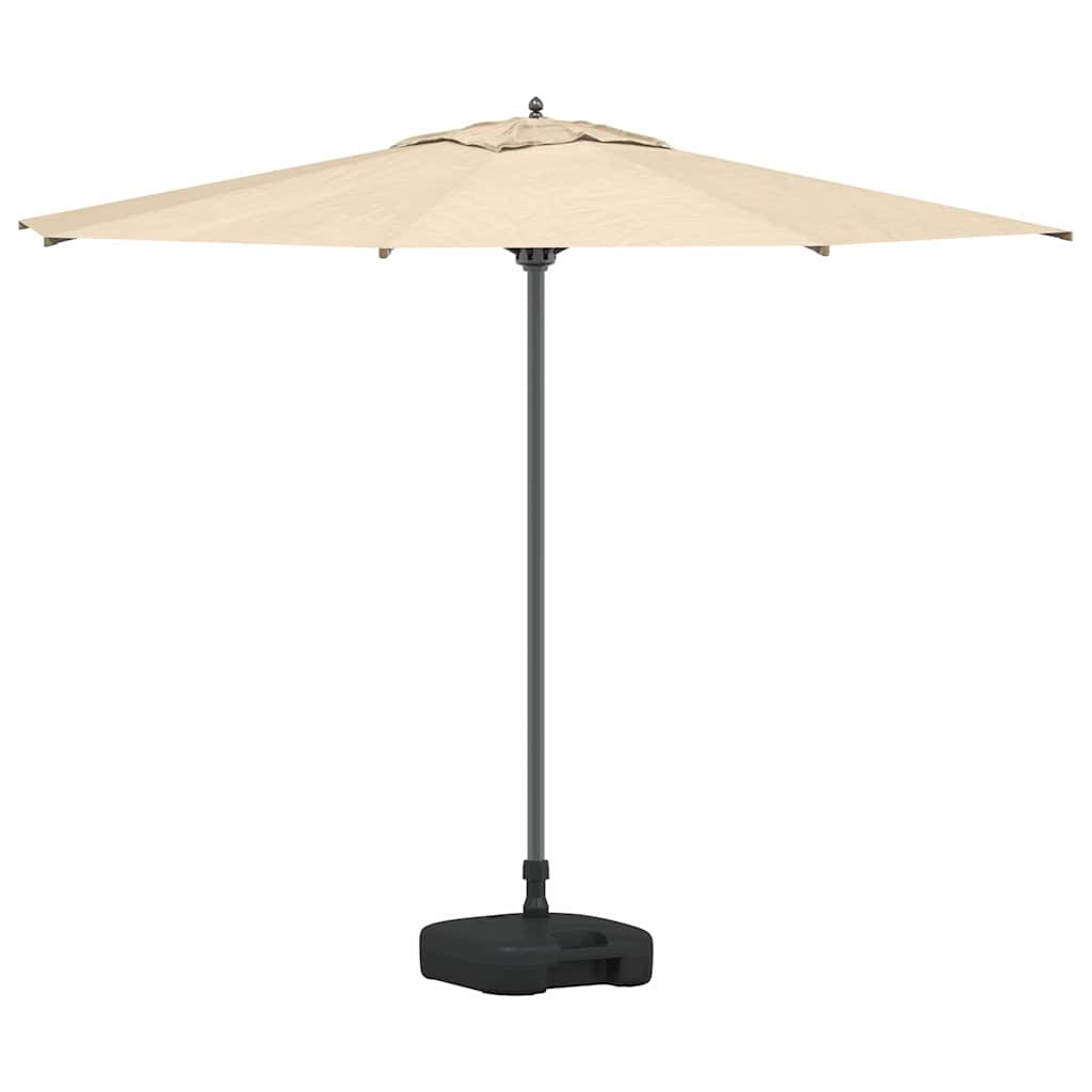 Parasol Base Black 45 X 45 X 29.5 Cm High-Density Polyethylene