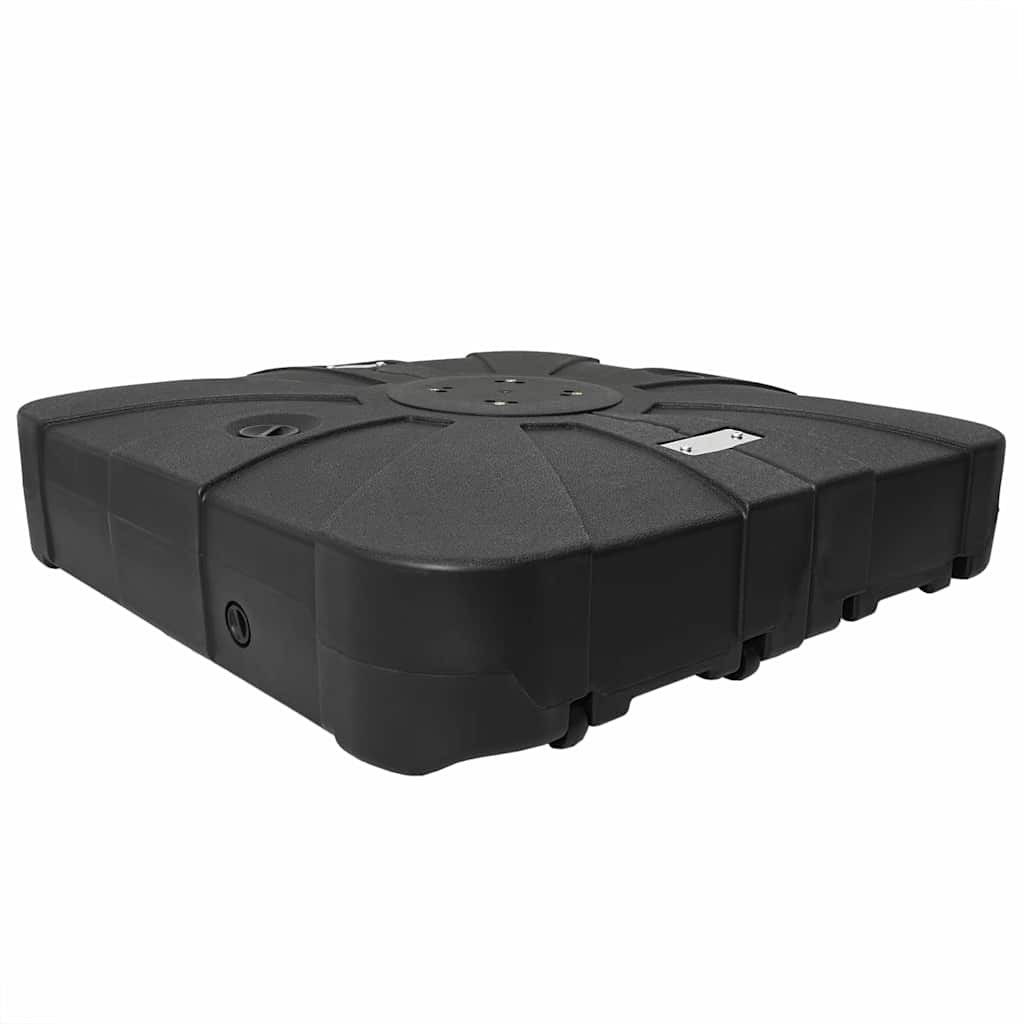 Cantilever Umbrella Base Black 86 X 86 X 19 Cm