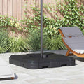 Cantilever Umbrella Base Black 88.5 X 88.5 X 12 Cm