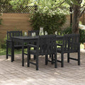 Garden Chair 6 Pcs 65.5 X 59 X 88 Cm Polyethylene