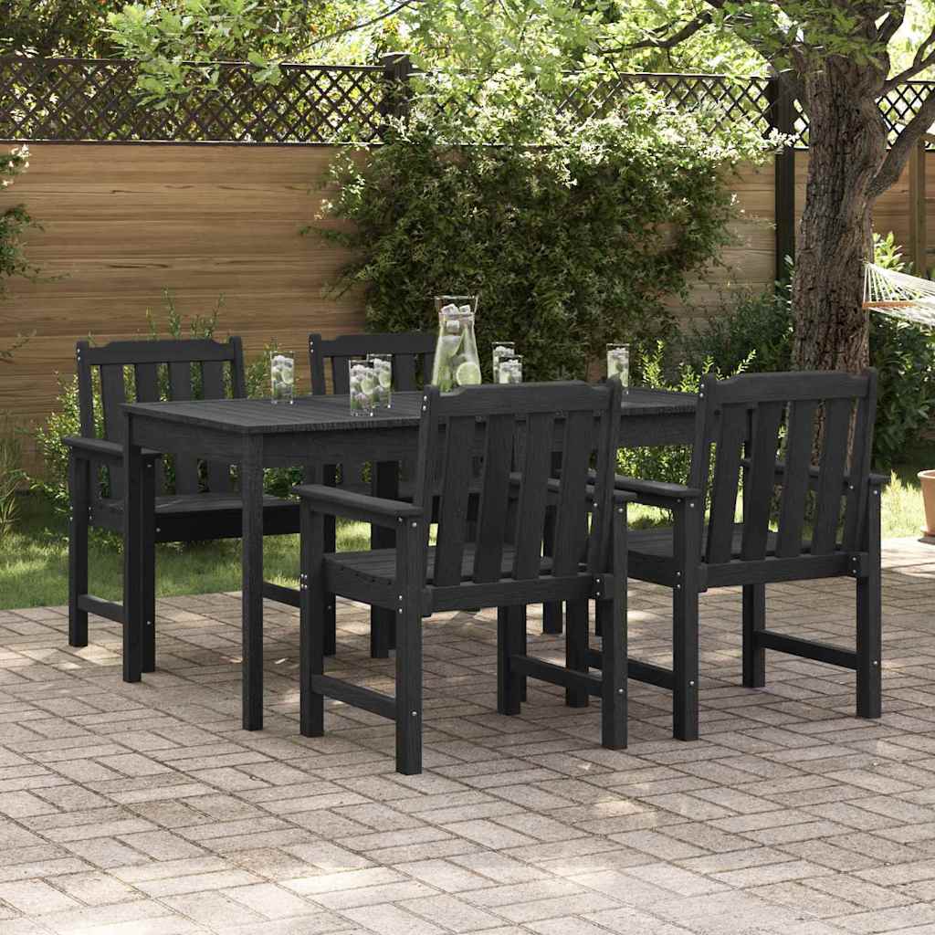 Garden Chair 6 Pcs 65.5 X 59 X 88 Cm Polyethylene