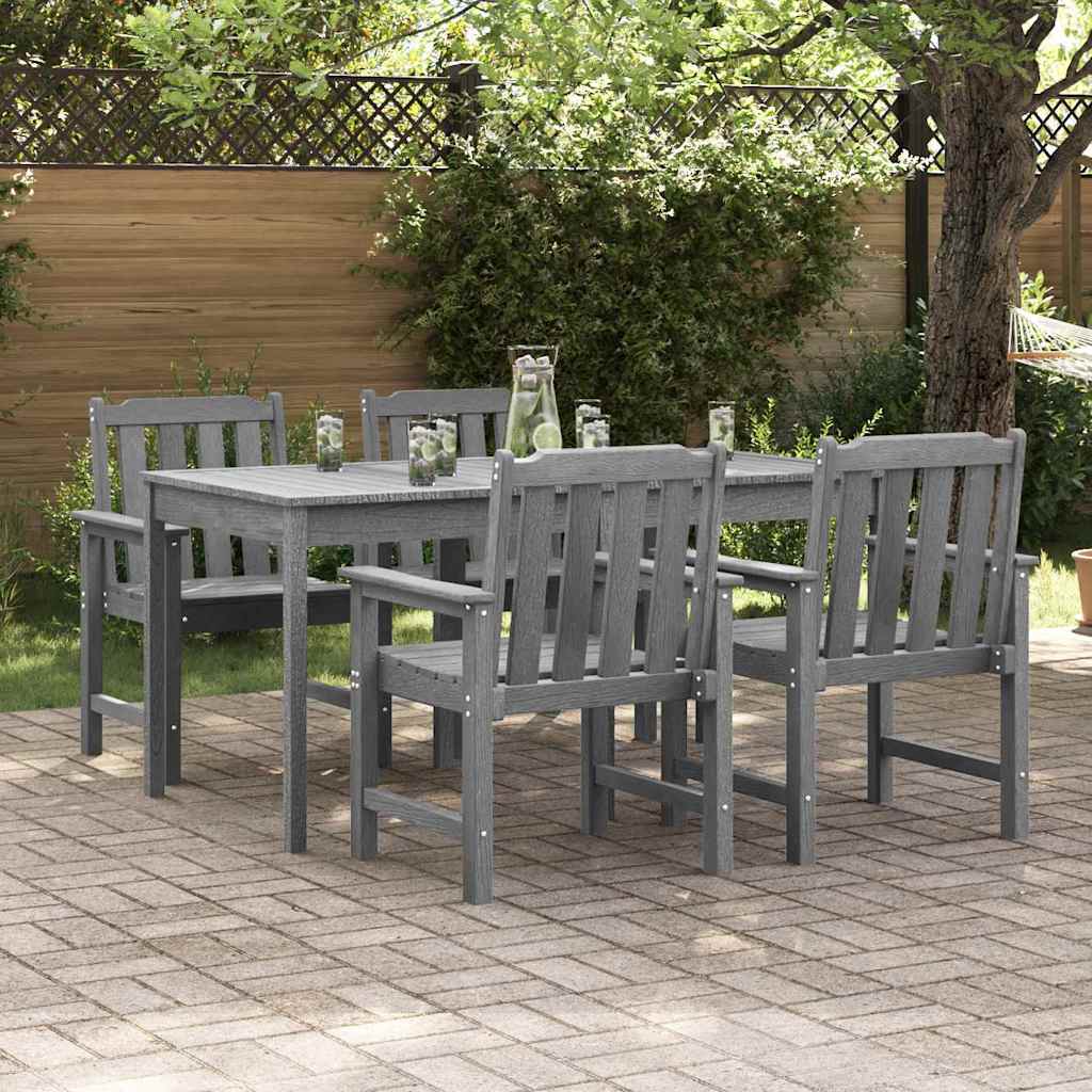 Garden Chair 6 Pcs 65.5 X 59 X 88 Cm Polyethylene