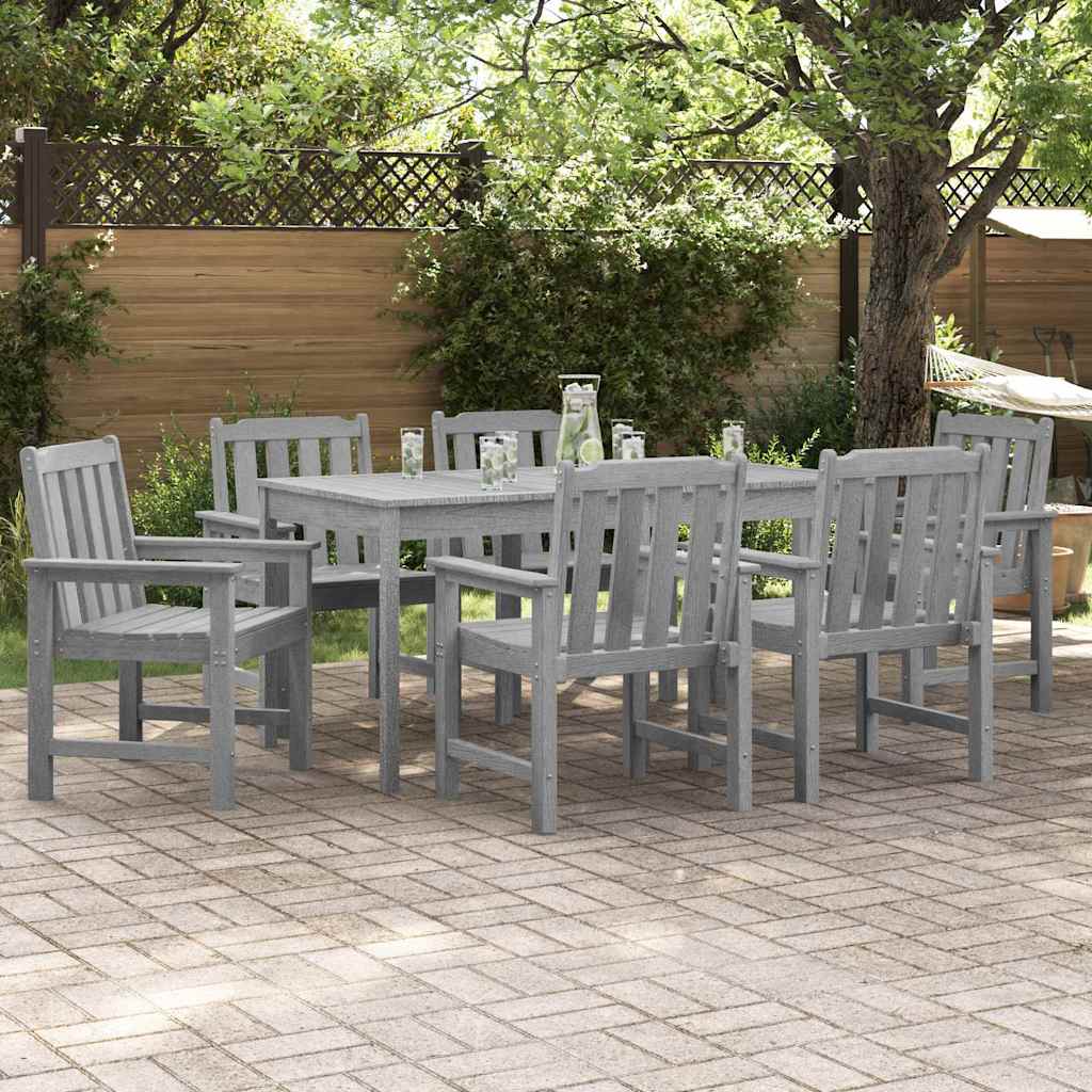 Garden Chair 6 Pcs 65.5 X 59 X 88 Cm Polyethylene