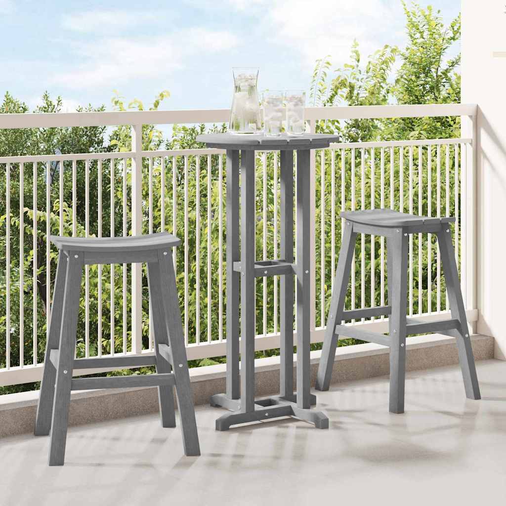 Garden Bar Set 3 Pcs Hdpe