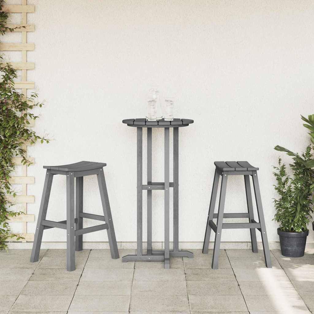 Garden Bar Set 3 Pcs Hdpe