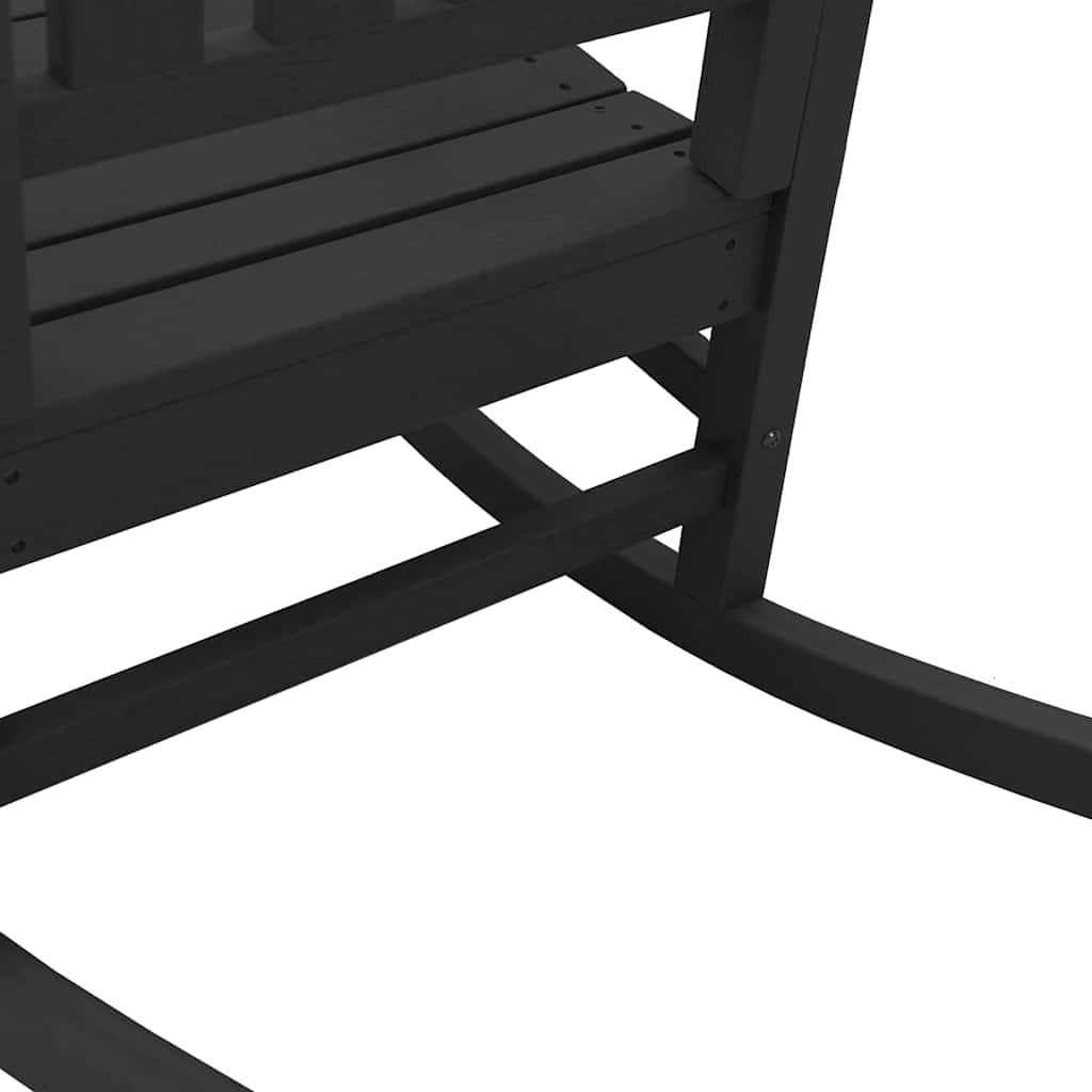 Rocking Chair 3 Pcs Polyethylene