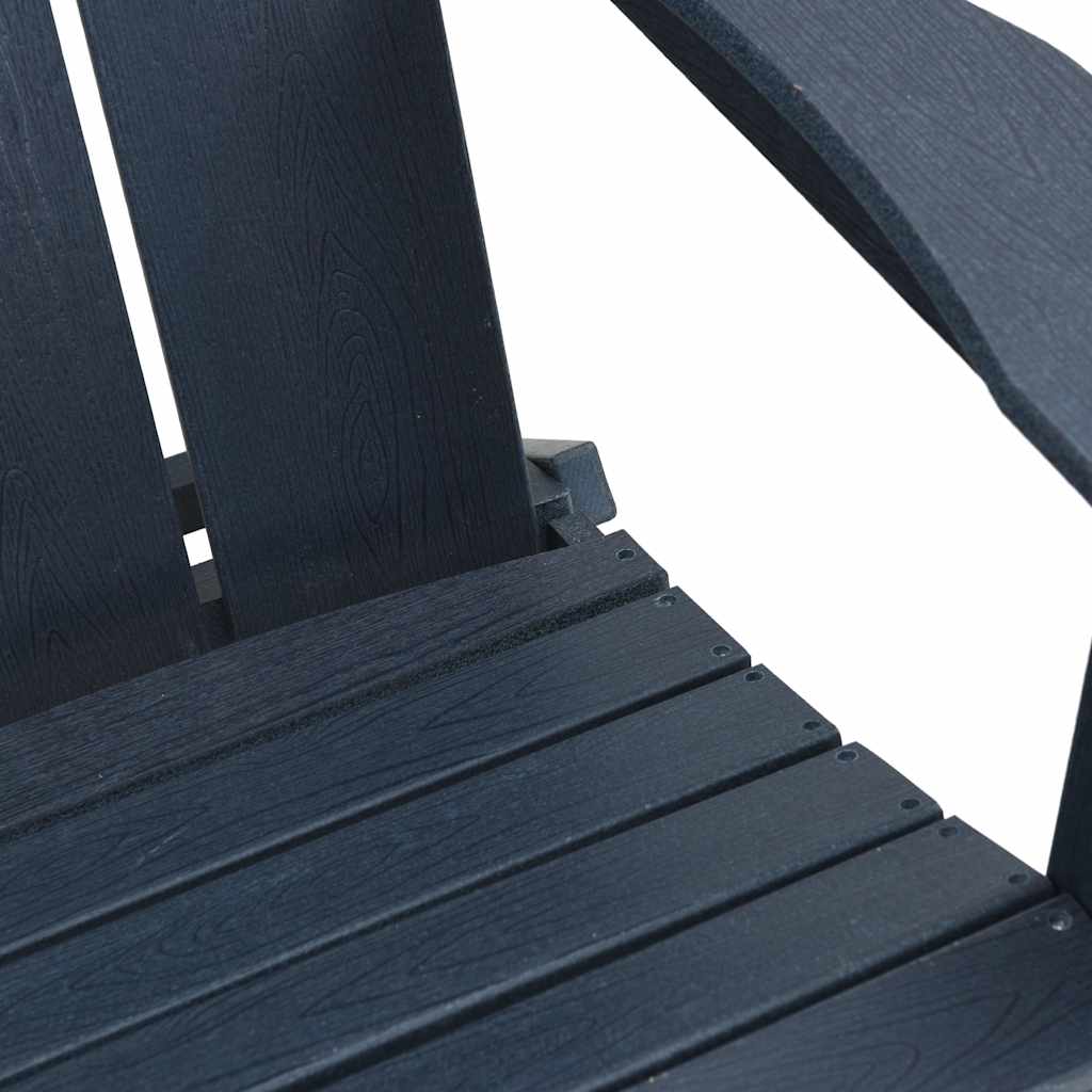 Outdoor Chair Garden 3 Pcs 80.5 X 74.5 92 Cm Polyethylene Black Light Grey White