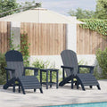 Garden Chair 3 Pcs Polyethylene
