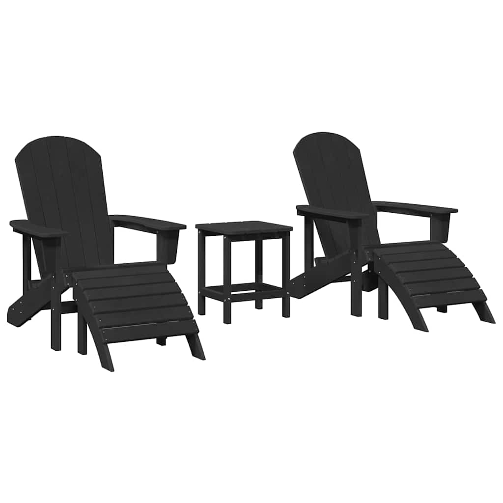 Garden Chair 3 Pcs Polyethylene