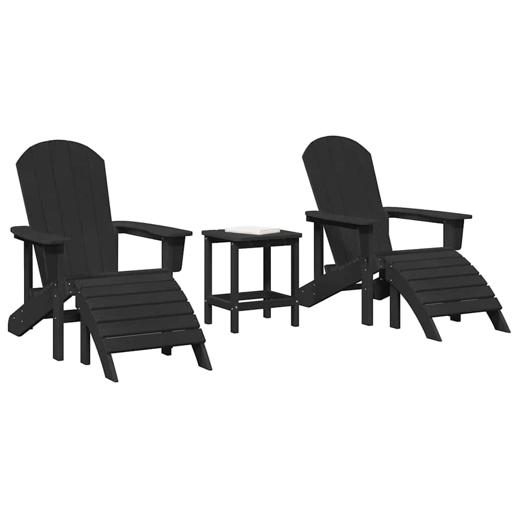 Garden Chair 3 Pcs Polyethylene