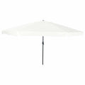 Garden Parasol 394X394Cm Large Outdoor Umbrella UV Resistant Black Anthracite 39