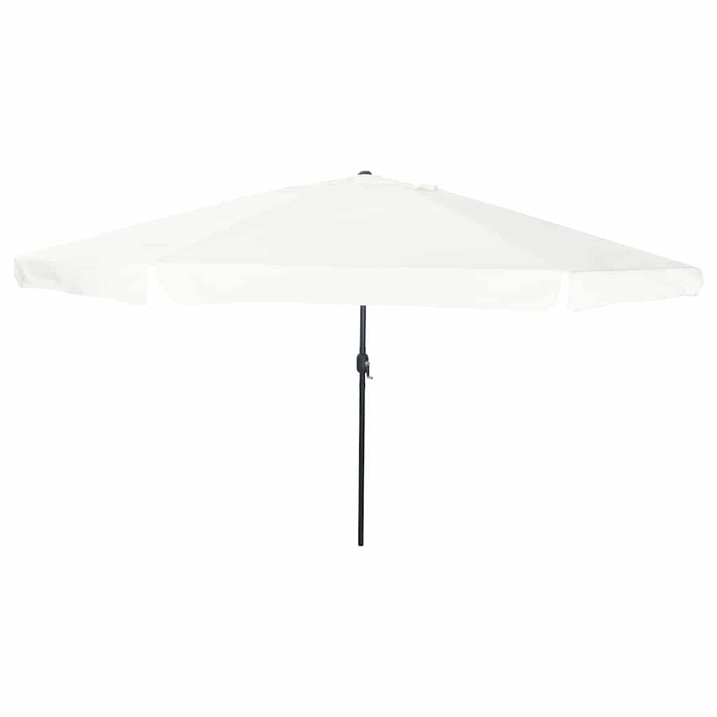 Garden Parasol 394 X 394 X 248 Cm Polyester And Steel