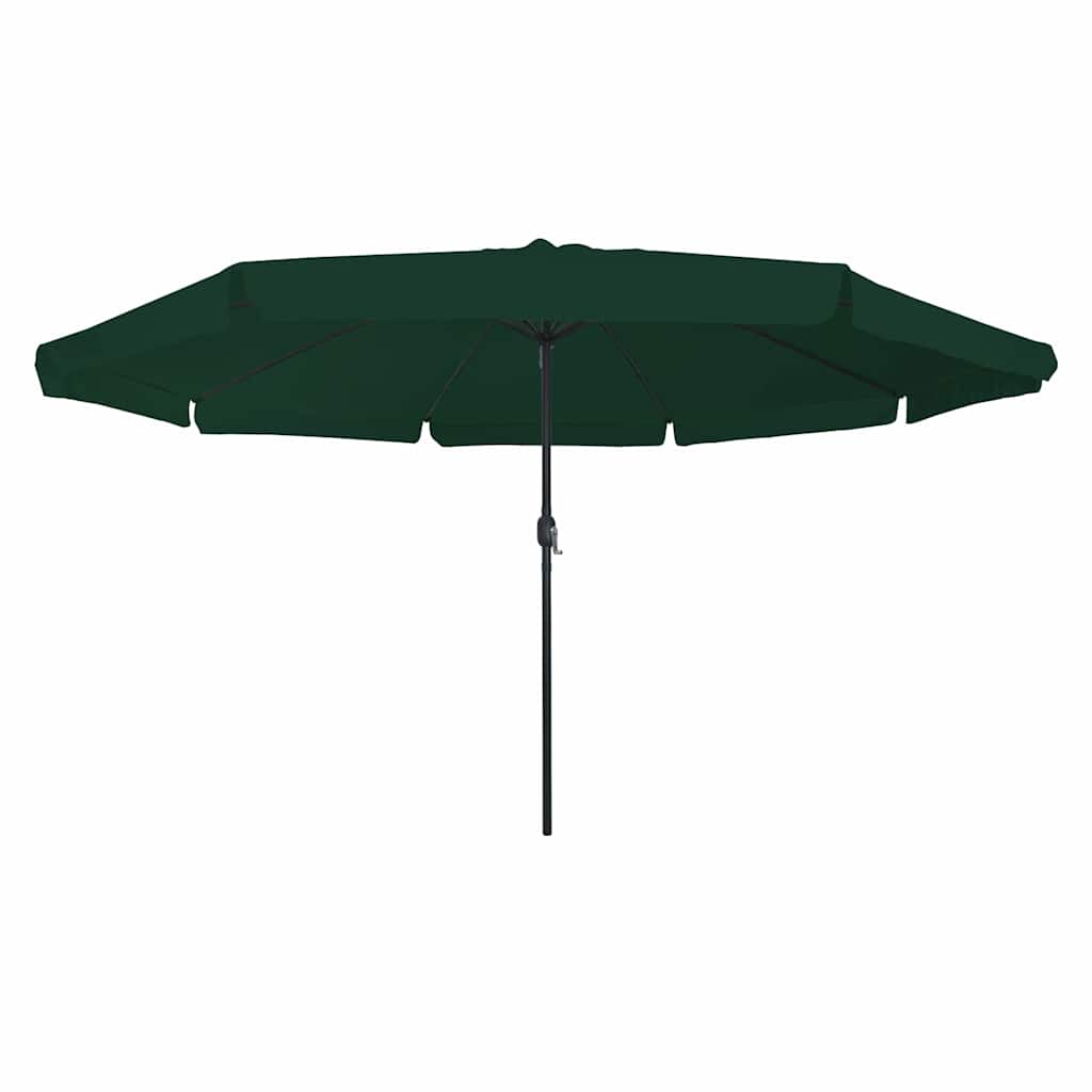Garden Parasol 394X394Cm Large Outdoor Umbrella UV Resistant Black Anthracite 39