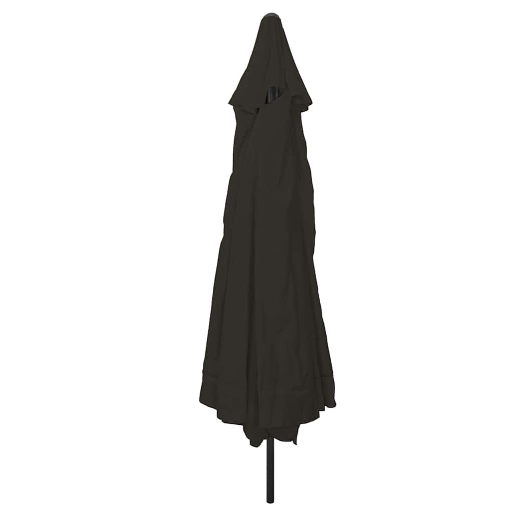 Garden Parasol 394 X 394 X 248 Cm Polyester And Steel