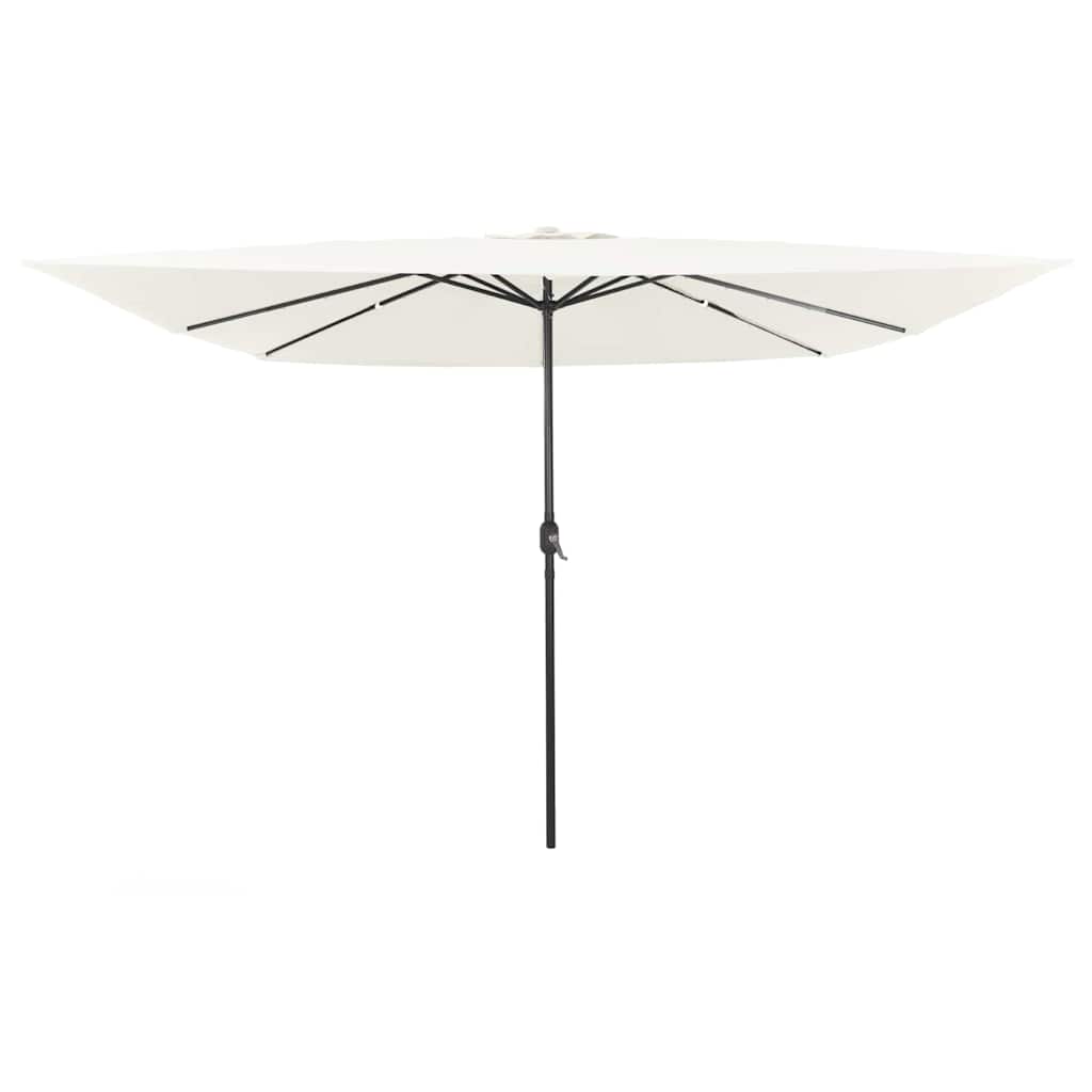 Garden Parasol 295 X 295 X 245 Cm Polyester And Steel