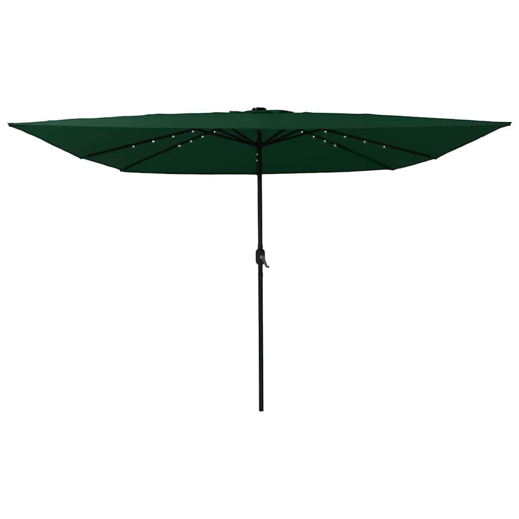 Garden Parasol 295 X 295 X 245 Cm Polyester And Steel