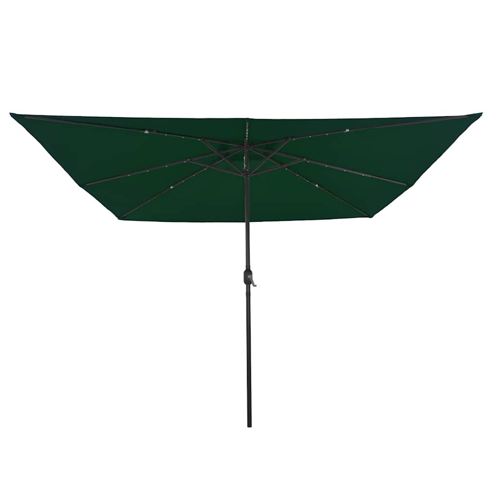 Garden Parasol 295 X 295 X 245 Cm Polyester And Steel