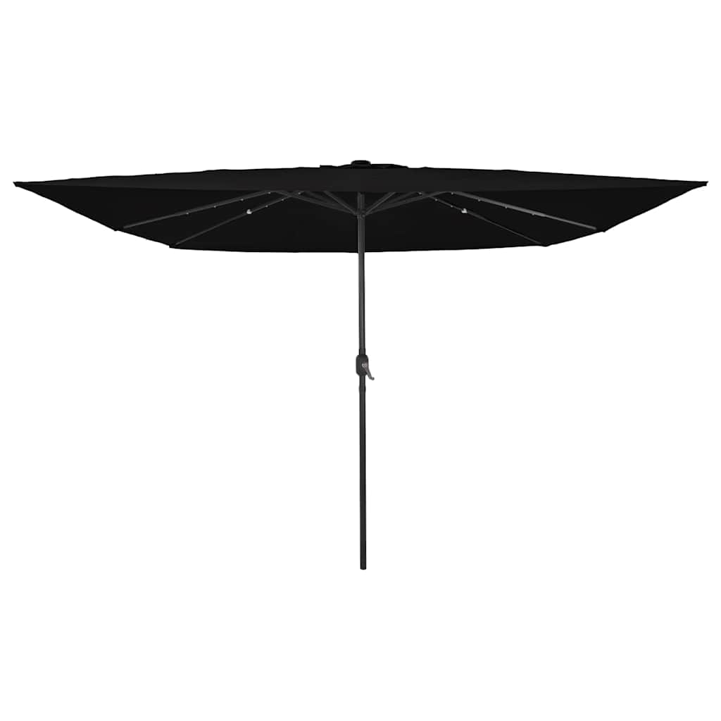 Garden Parasol 295 X 295 X 245 Cm Polyester And Steel