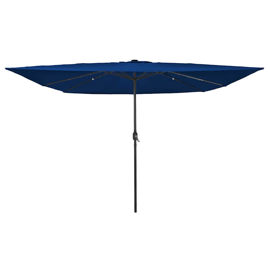 Garden Parasol 295 X 295 X 245 Cm Polyester And Steel