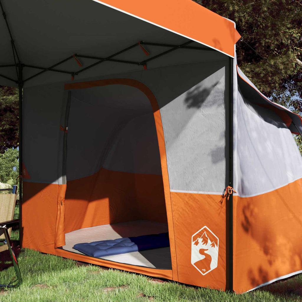 Camping Tent Set Folding 2 Pcs Taffeta And Fabric
