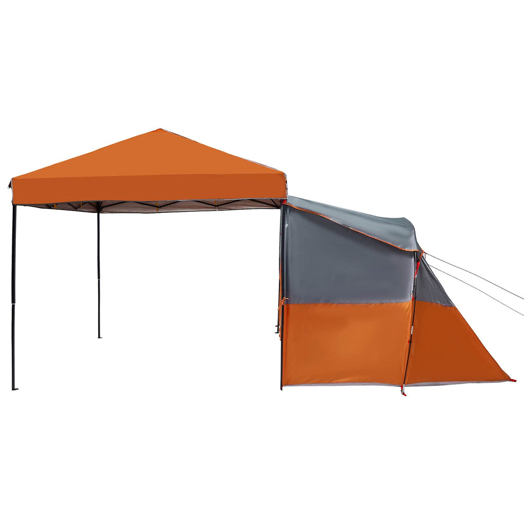 Camping Tent Set Folding 2 Pcs Taffeta And Fabric