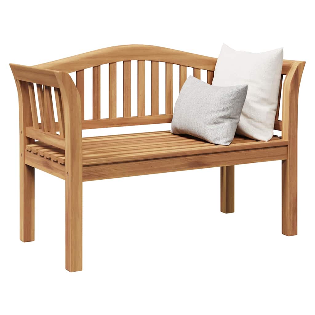 Bench Brown 120 X 53.5 X 85 Cm Solid Teak Wood