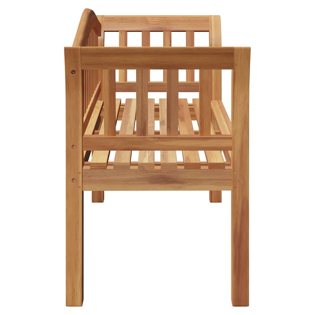 Bench Brown 120 X 53.5 X 85 Cm Solid Teak Wood