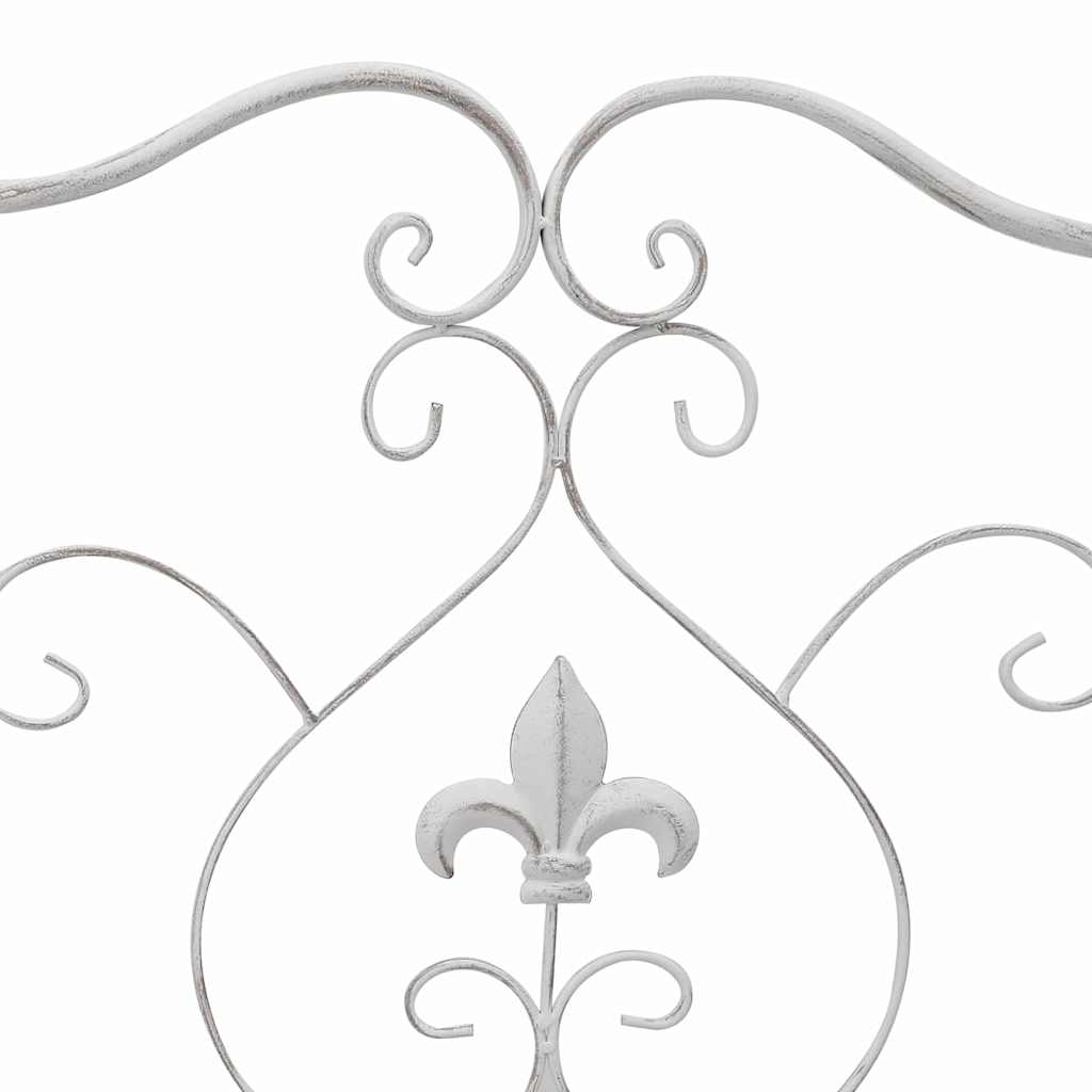 Outdoor Bench Antique Steel Garden Vintage Patio Park Seat 104cm Bronze Style Bl