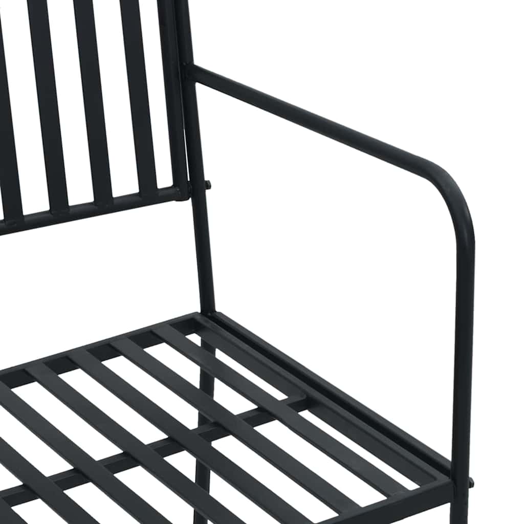 Garden Bench 103.5 X 51.5 X 90 Cm Steel