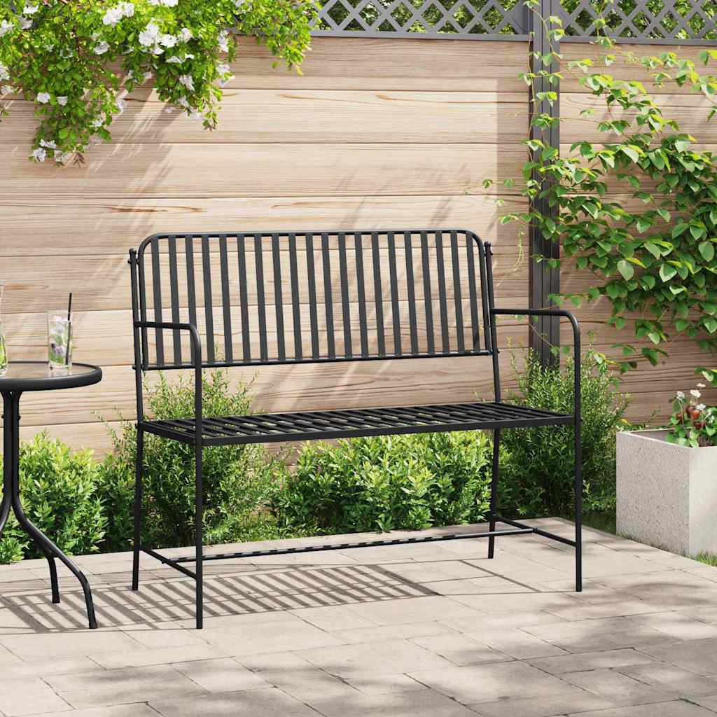 Garden Bench 103.5 X 51.5 X 90 Cm Steel